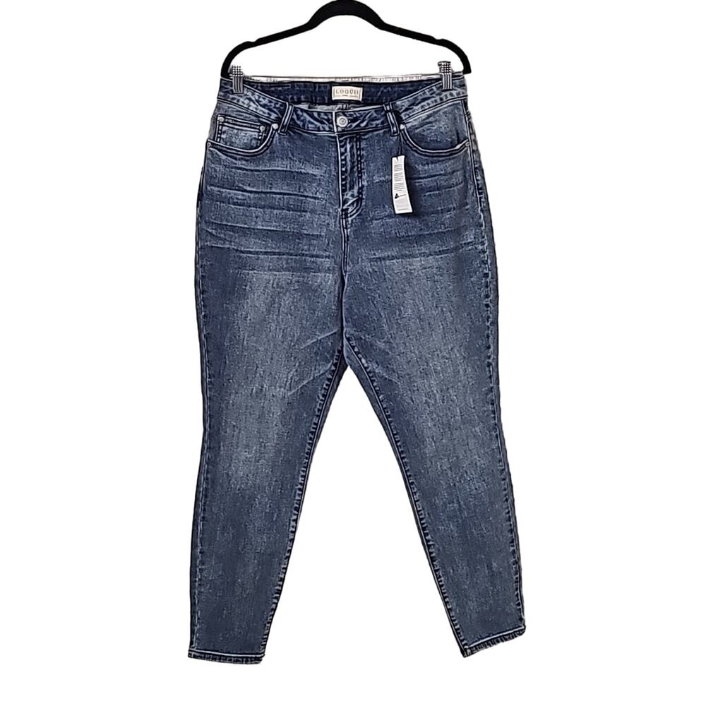 Eloquii Denim Stretch Jeans Womens Plus Size 16 NWT